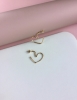 - "Silver & Gold heart" - Tatashop 