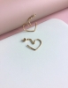 - "Silver & Gold heart" - Tatashop 